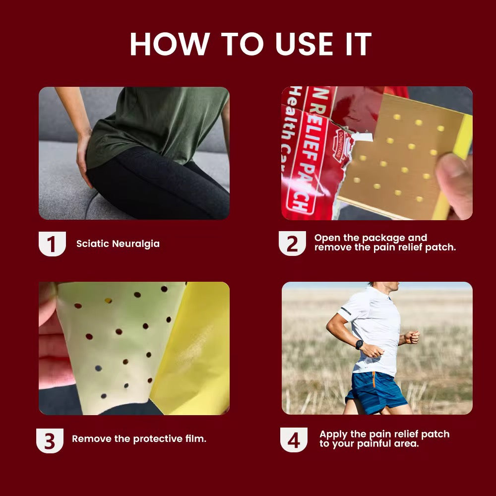 10 Back Pain Patch Cervical Neck Back Pain Pepper Capsicum Plaster Patch