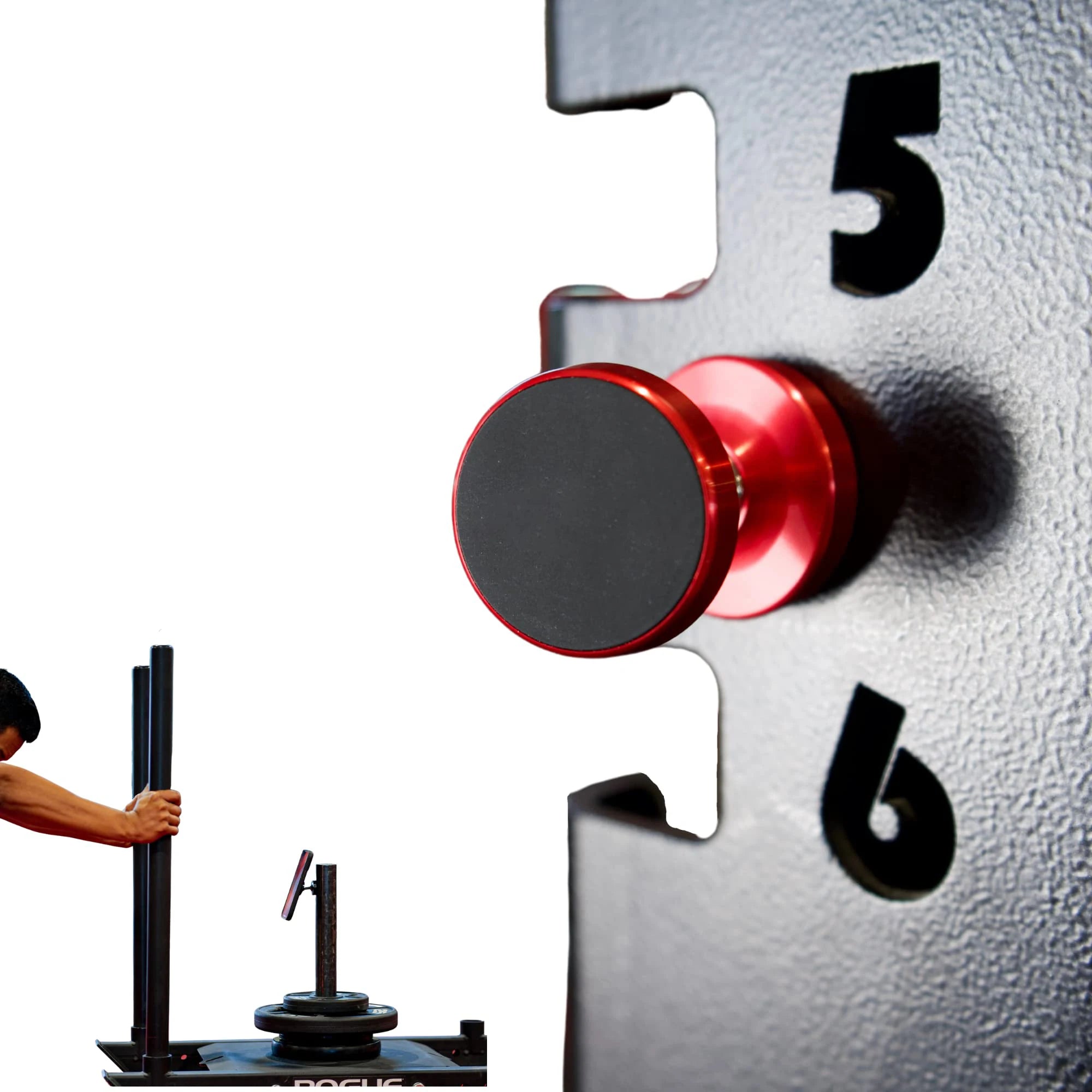 Dual Magnetic Gym Phone Holder for Working Out Videos