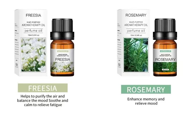 10x10ML Fruity Essential Oils Set ā Refreshing Aromas for Relaxation