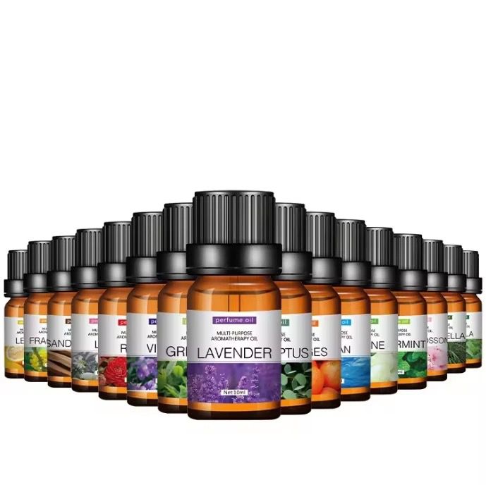 10x10ML Fruity Essential Oils Set ā Refreshing Aromas for Relaxation