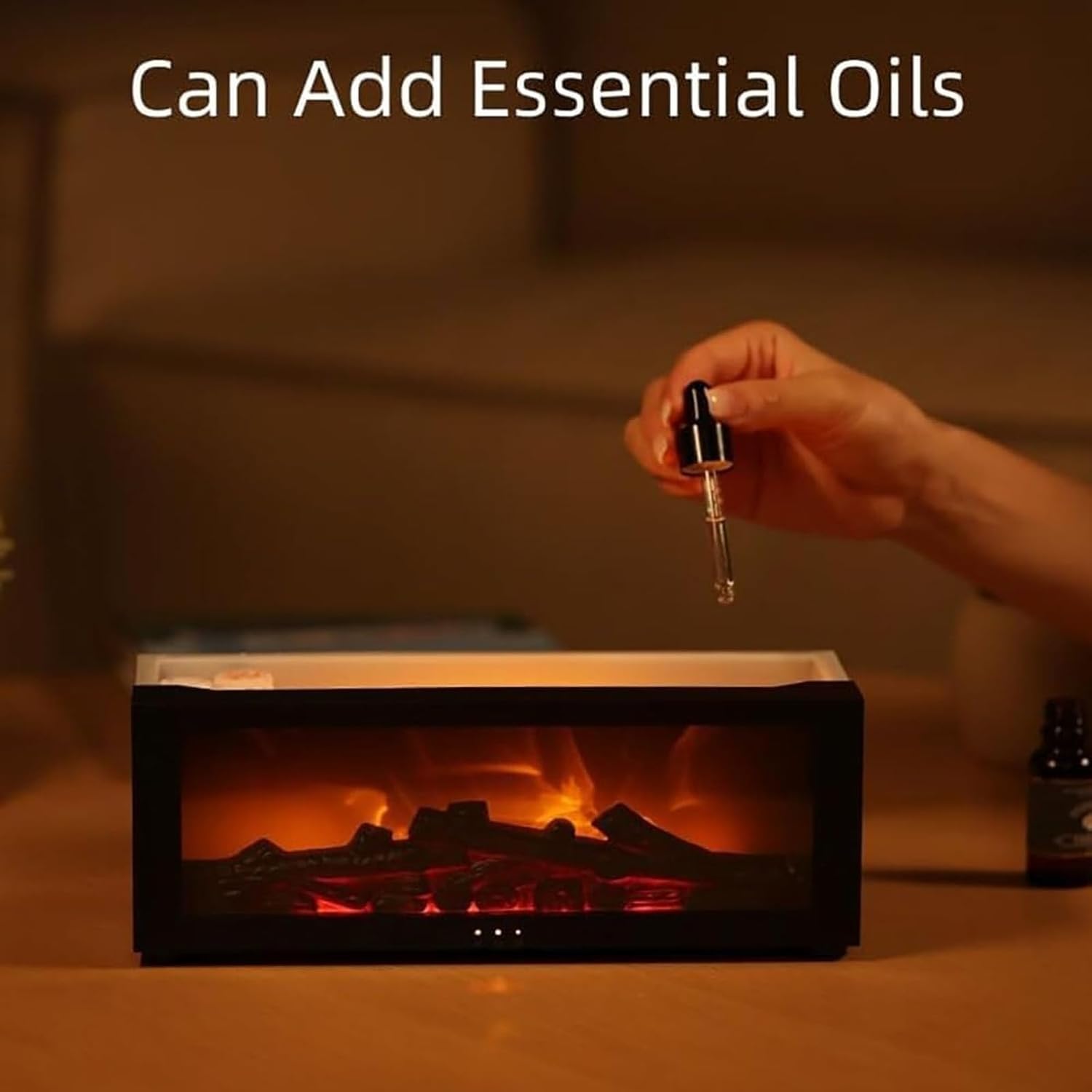 Fireplace Aroma Diffuser Humidifier – Perfect Christmas Gift