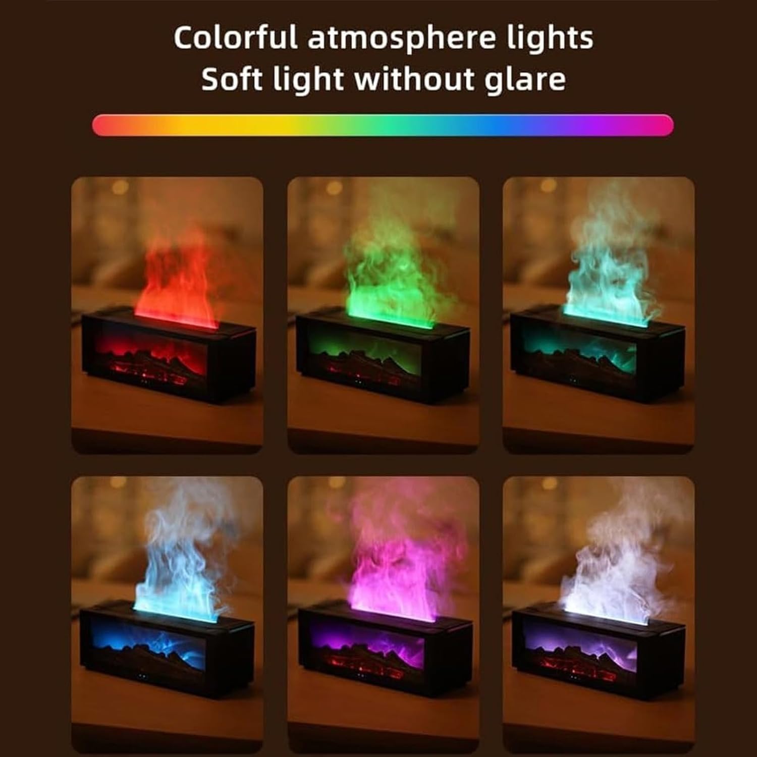 Fireplace Aroma Diffuser Humidifier – Perfect Christmas Gift