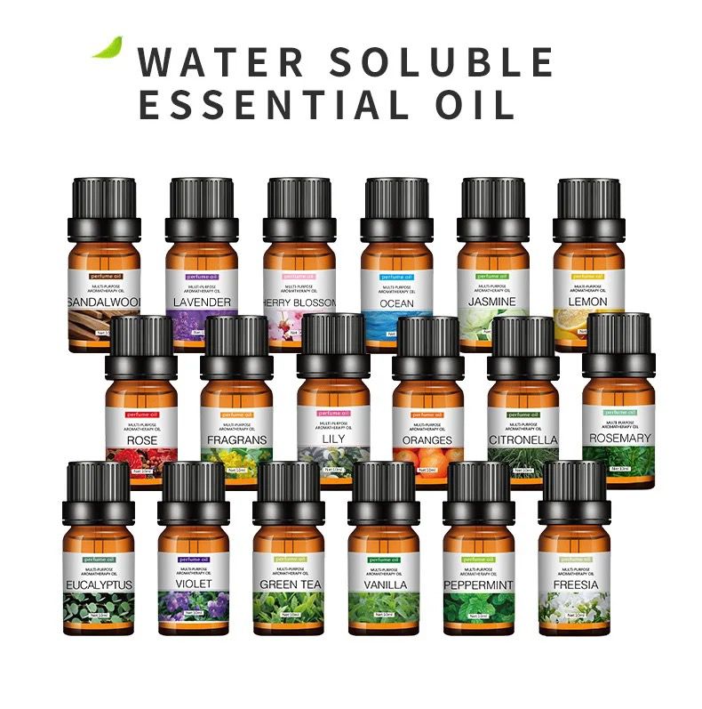 10x10ML Fruity Essential Oils Set – Refreshing Aromas for Relaxation